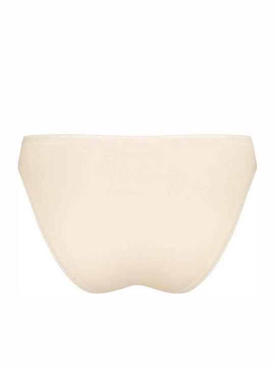 Go H Tai Βαμβακερά Γυναικεία Slip 2Pack Μπεζ