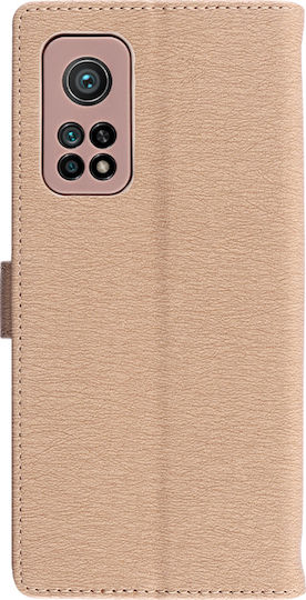 Volte-Tel Allure Magnet Wallet Synthetic Leather Gold (Xiaomi Mi 10T / Mi 10T Pro)
