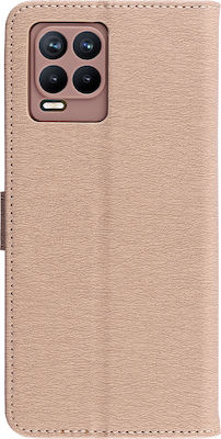 Volte-Tel Allure Magnet Brieftasche Synthetisches Leder Gold (Realme 8/8 Pro) 8292330