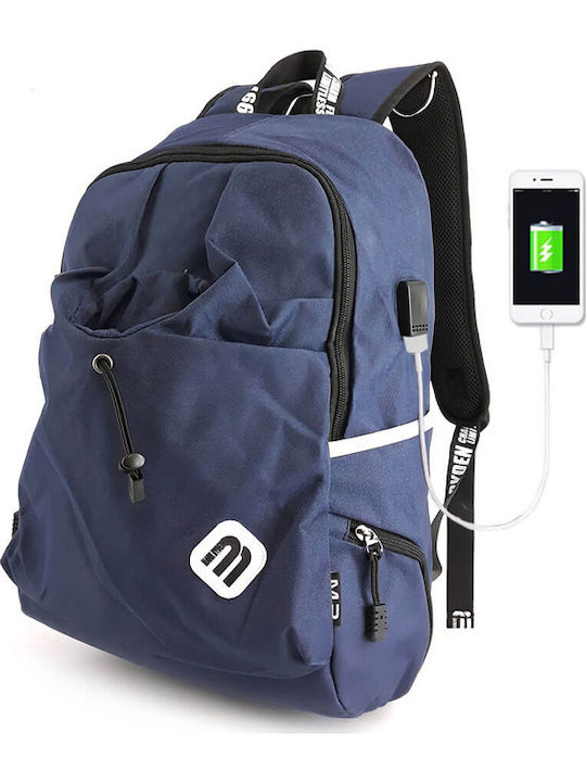 Mark Ryden MR6008 Wasserdicht Tasche Rucksack für Laptop 15.6" in Blau Farbe