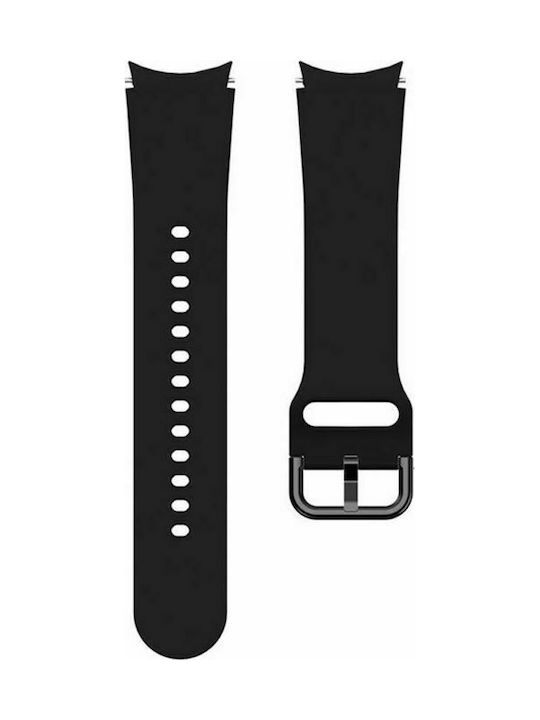 Tech-Protect IconBand Armband Silikon Schwarz (Samsung Galaxy Watch 4/5/5 Pro/6/7/FE)