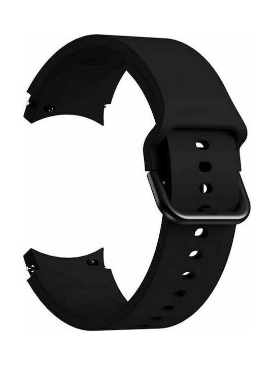 Tech-Protect IconBand Armband Silikon Schwarz (Galaxy Watch4 / Watch5 / Watch5 Pro)