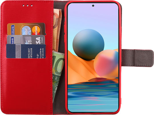 Volte-Tel Allure Magnet Wallet Red (Redmi Note 10 Pro)