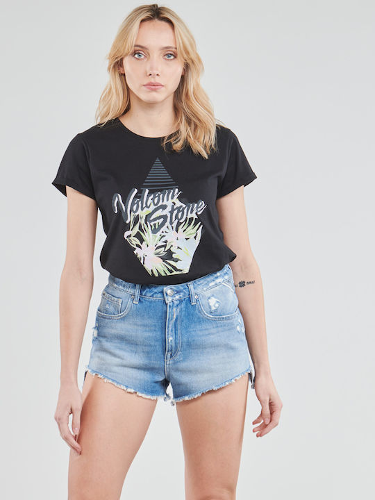 Γυναικείο T-shirt Μαύρο