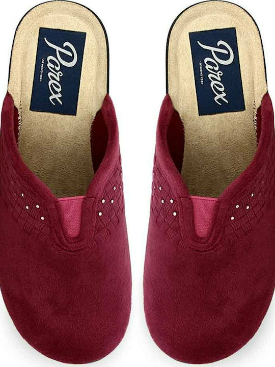 Parex Anatomic Women's Slippers In Burgundy Colour