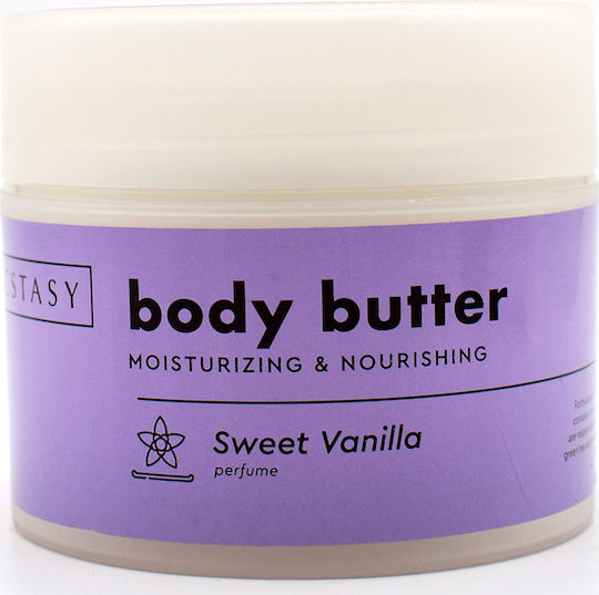 Ecstasy Perfumes Sweet Vanilla Moisturizing Butter Body with Aroma Vanilla 250ml