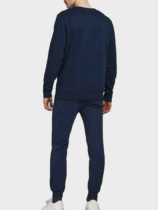 Jack & Jones Men's Sweatpants with Rubber Navy Blue