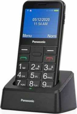 Panasonic KX-TU155 Single SIM Κινητό με Μεγάλα Κουμπιά Μαύρο