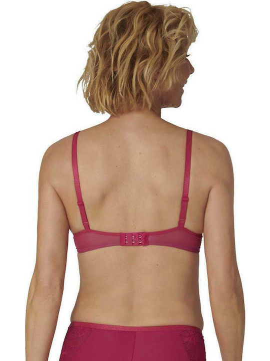 Amourette Charm WHP02 Balconette Balconette Bra with Light Padding Underwire Fuchsia