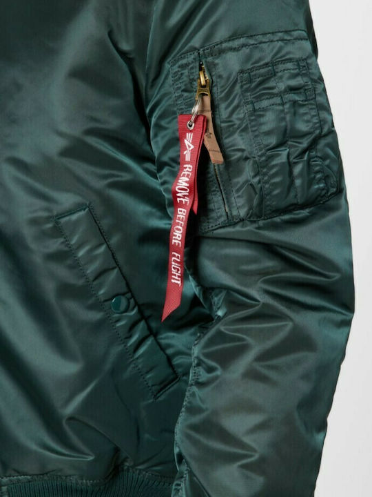 Winter Jacke Bomber Grün