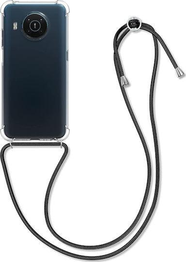 KWmobile Back Cover Silicon cu Curea Transparent (Nokia X20, X10)