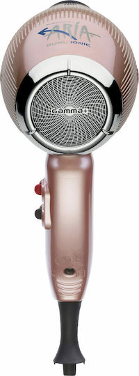 GammaPiu Aria Dual Ionic Πιστολάκι Μαλλιών 2200W Gold Rose