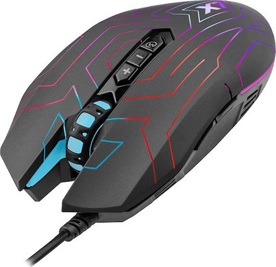 A4Tech X77 RGB Геймърска Мишка Черен