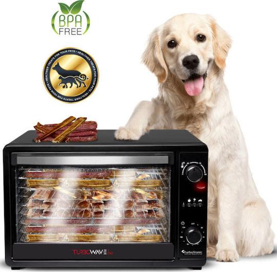 Turbotronic Food Dehydrator with 9 Shelves and Adjustable Temperature 45-80°C
