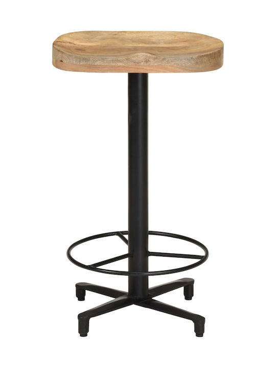 Stool Bar Wooden Mango 2pcs 40x40x66cm