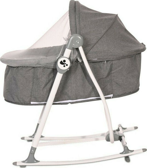 Lorelli Λίκνο Alicante Grey με Στρώμα