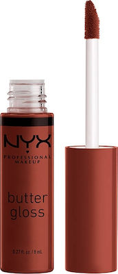 Nyx Professional Makeup Butter Lip Gloss 51 Brownie Drip 8ml