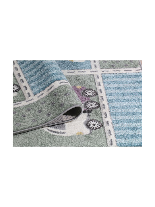 Newplan Bonita 262 Kinderteppich Grau 150x150cm Dicke 12mm