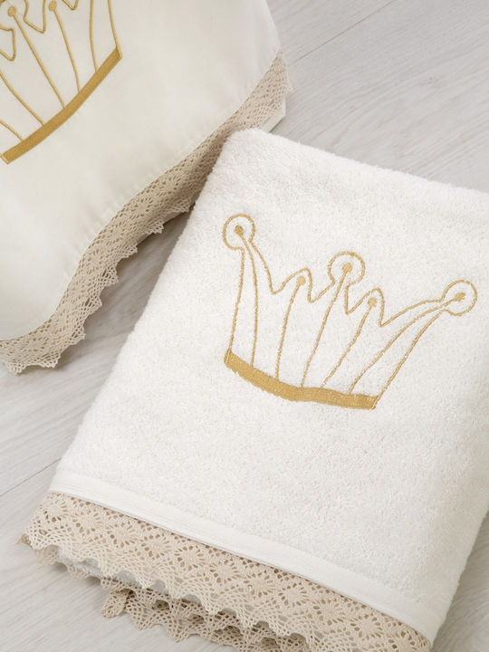 Bellissimo Golden Crown Βαπτιστικό Πακέτο με Θέμα Κορώνα