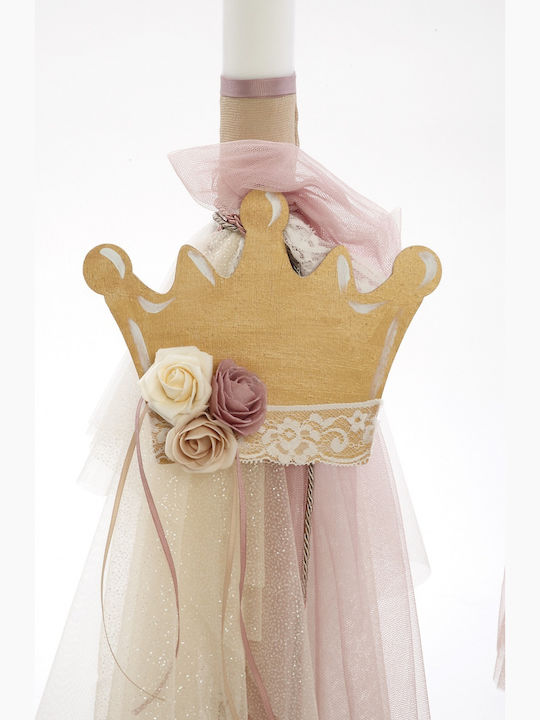 Bellissimo Golden Crown Βαπτιστικό Πακέτο με Θέμα Κορώνα