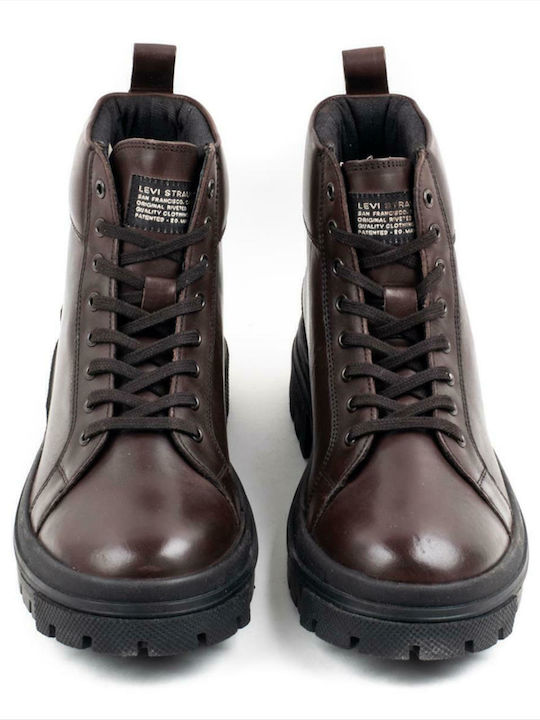 Arjun Leather Brown Boots