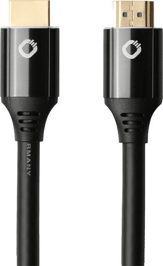 Oehlbach Magic MKII HDMI 2.1 Ultra High Speed 48Gbps 4K 120Hz HDR VRR Kabel HDMI-Stecker - HDMI-Stecker 1,5m Schwarz