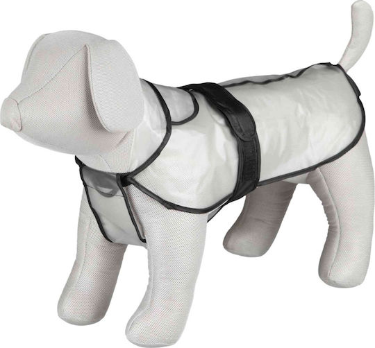 Trixie Tarbes Hundemantel Wasserdicht Transparent mit Rückenlänge 46 cm. 3004