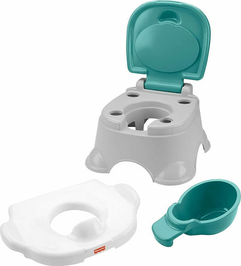 Fisher Price Toalete Pentru Copii Toaletă Cu Capac Verde