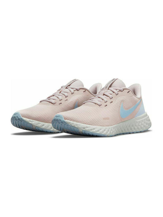 Revolution 5 Damen Sportschuhe Laufen Barely Rose / Hydrogen Blue / Mtlc Pewter