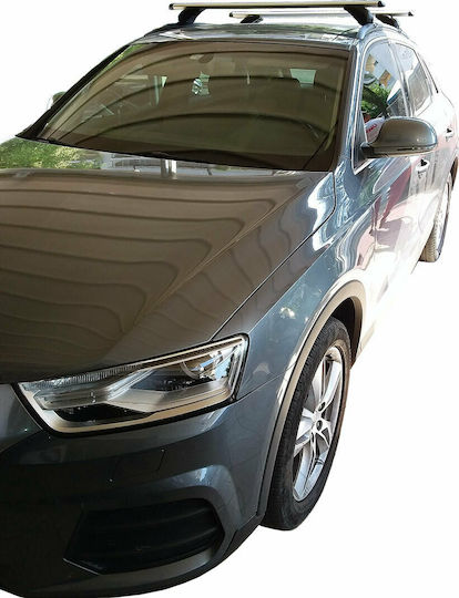 K39 Багажници за покрив Алуминий за Audi Q3 (Комплект с крака)