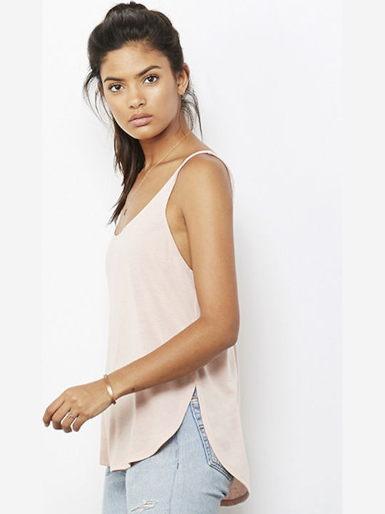 Bella Canvas 8802 Αμάνικο Γυναικείο Top Peach