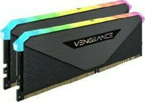 Corsair Vengeance RGB RT 32GB DDR4 RAM mit 2 Modulen (2x16GB) und Geschwindigkeit 3200 für Schreibtisch