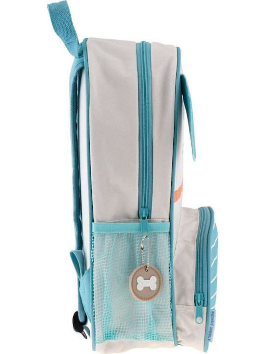 Stephen Joseph Dog Schulranzen Rucksack Kindergarten Hellblau mit Flaschenhalter