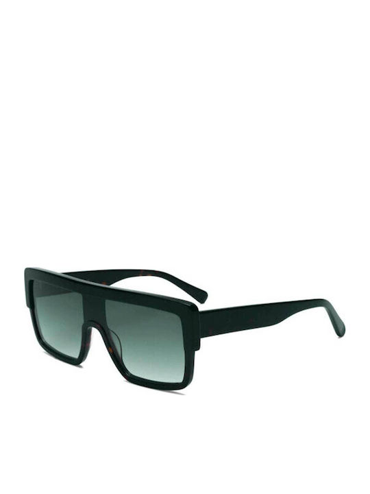 Kreuzbergkinder Kye Sunglasses Μαύρα with Acetate Frame & Green Lens Kreuzbergkinder Kye Sunglasses Μαύρα with Acetate Frame & Green Lens