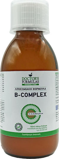 Doctor's Formulas B - Complex Βιταμίνη για Ενέργεια, Ενίσχυση του Ανοσοποιητικού & το Νευρικό Σύστημα 150ml