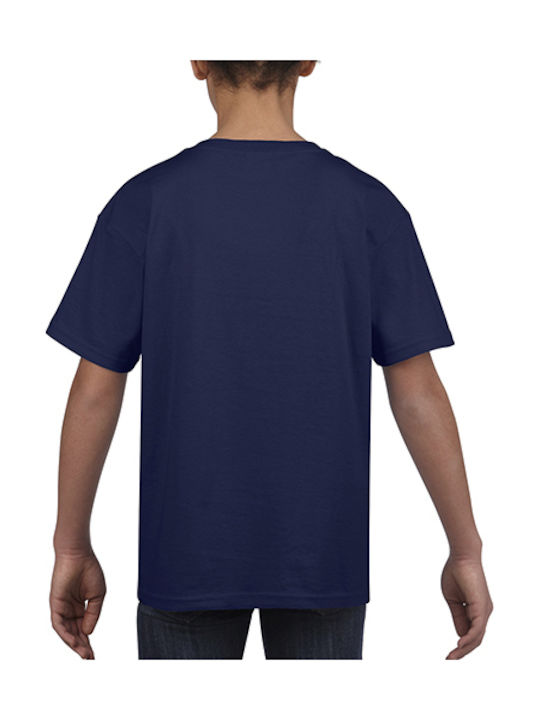 Gildan Kinder-T-Shirt Marineblau