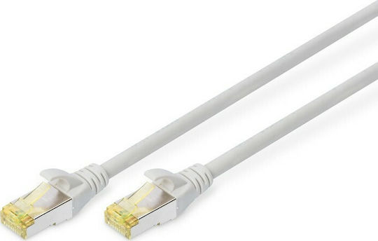 Digitus S/FTP Cat.6a (Gigabit) Мрежов Кабел Ethernet 30м Сив