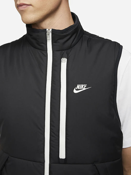 Sportswear Therma-FIT Legacy Sleeveless Jacket Waterproof and Windproof Black