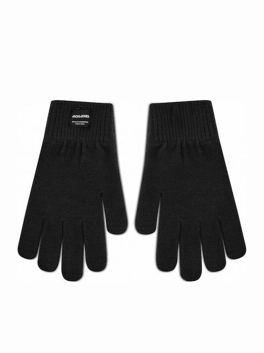 Jack & Jones Men's Knitted Touch Gloves Black