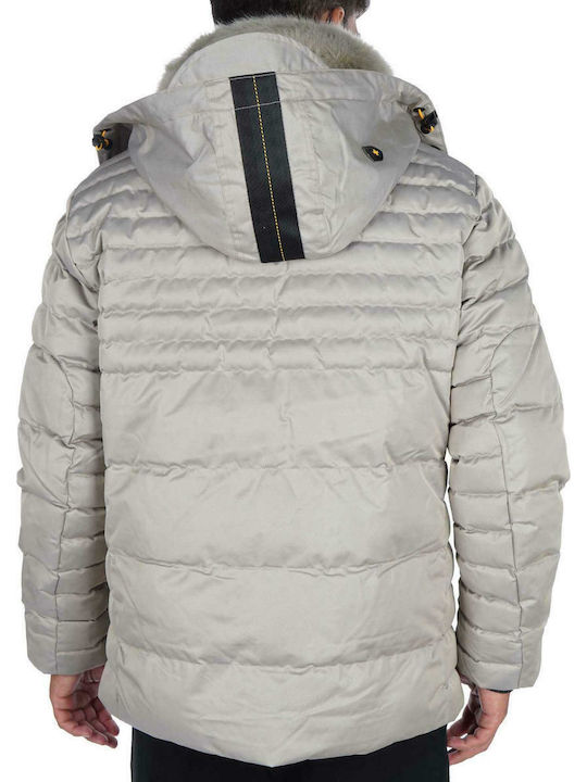 Wellensteyn Men's Winter Puffer Jacket Beige