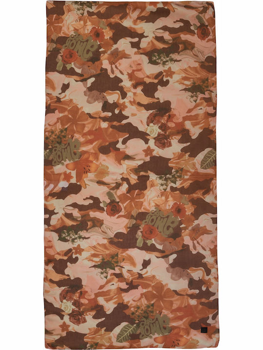 Desigual Camo Amore Şal Pentru Femei Maro