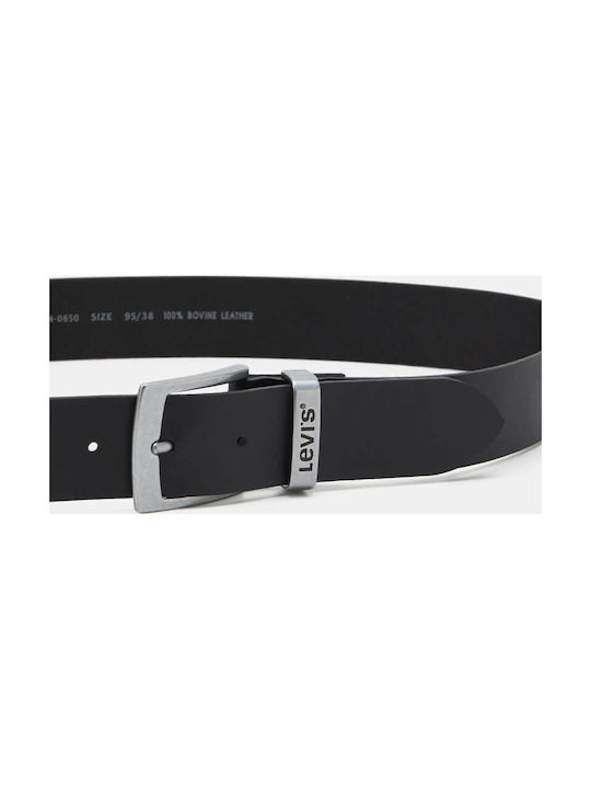 Levi's Men's Leather Belt Black