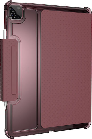 UAG U Lucent Flip Cover Durable Aubergine Rose for iPad Pro 2021 12.9"
