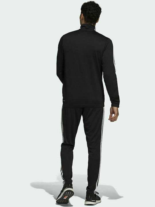 Adidas Sportswear Tapered Σετ Φόρμας με Λάστιχο Μαύρο