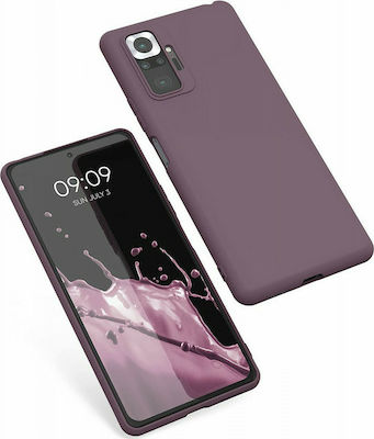 KWmobile Silicone Back Cover Grape Purple (Redmi Note 10 Pro)