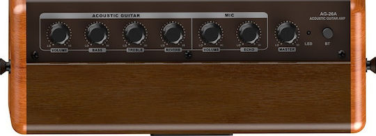 Aroma AG26A Combo Amplificator Instrumente Acustice 1 x 6.5" Maro