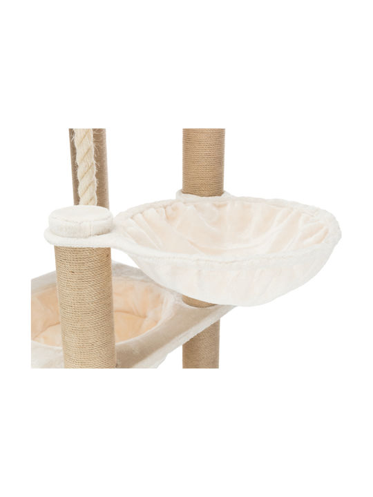 Trixie Elia Ονυχοδρόμιο Γατόδεντρο Μπεζ 58x52x172εκ.