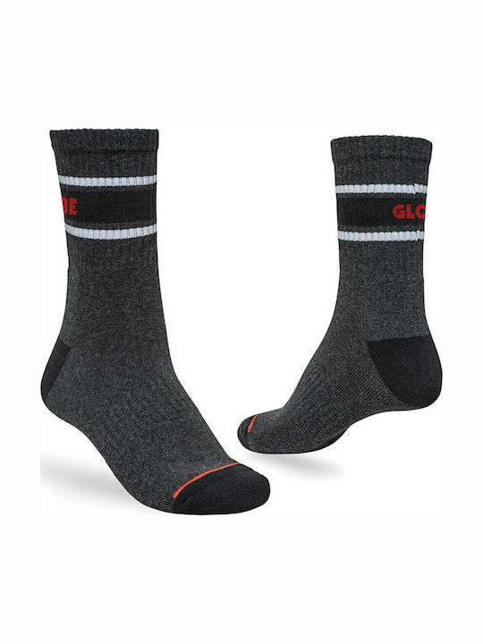 Globe Monochrome Socks Grey Black White 5Pack