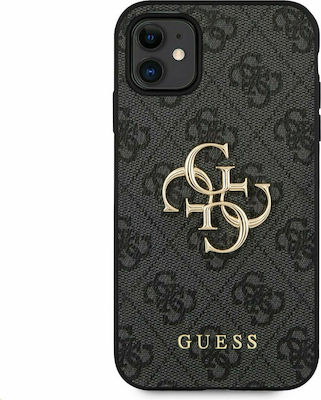 Guess 4G Metal Logo Plastic Back Cover Gray (iPhone 11)