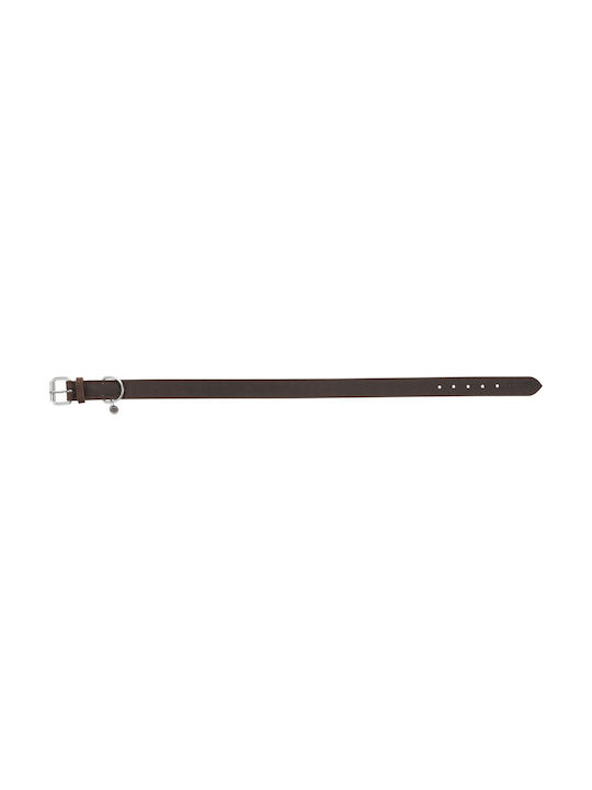 Trixie Rustic Dog Collar Leather in Brown color Collar 57-66cm 30mm L/XL Dark Large / XLarge